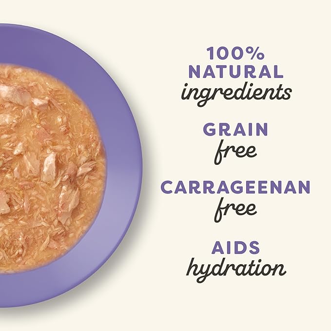 Applaws Natural Wet Cat Food, Limited Ingredient, Grain-Free, Protein with No Artificial Additives, Variety Pack in Gravy (8X 2.12 oz Easy-Open Cups)