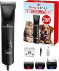 Premium Dog Clippers for Grooming, High-Performance 2-Speed Corded Shears, Quiet and Reliable Dog Grooming Kit