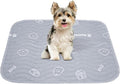 Washable Pee Pads for Dogs, 2 Pack Heavy Absorbency Reusable Pee Pads Prevent Leakage Non-Slip, Waterproof Pet Training Pads for Puppy Playpen, Crate, Whelping Box, 18"x24"