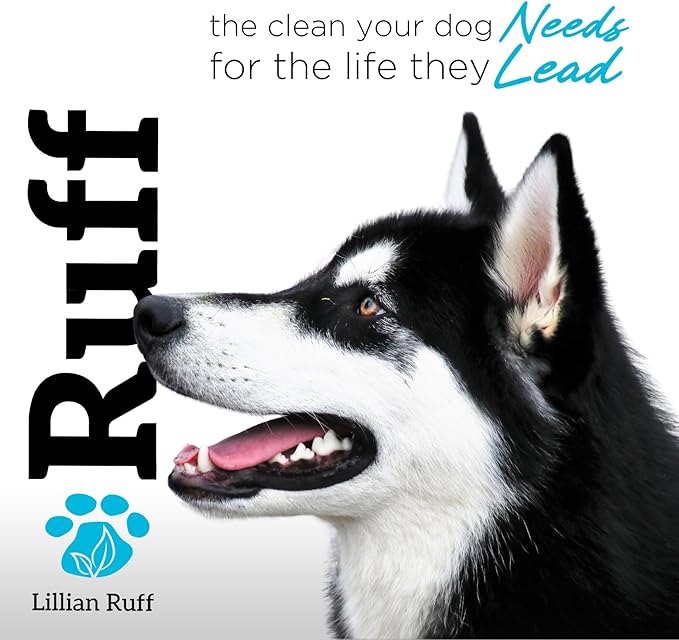 Ruff by Lillian Ruff Oatmeal Dog Shampoo & Conditioner with Aloe & Coconut Oil | Relieves Itching & Hot Spots | Moisturizing & Deodorizing | Safe for Puppies | USA Made
