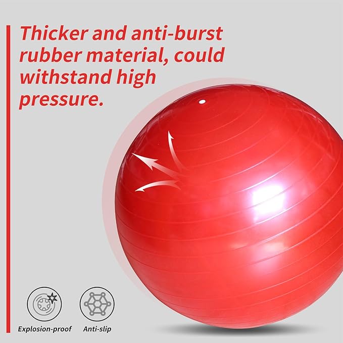 17-Inch Equine Ball for Play & Training - Anti-Burst, Mega Horse Soccer Ball for Goat, Donkey