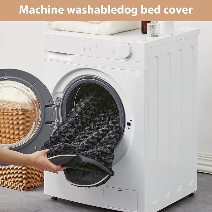 WNPETHOME Dog Beds for Large Sized Dogs, Washable Orthopedic Dog Couch Sofa Bed with Waterproof Lining & Non-Skid Bottom for Pet Sleeping