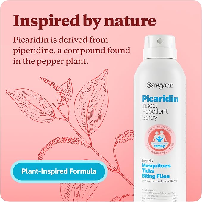 Sawyer Products SP874 Picaridin Insect Repellent Spray, 20% Picaridin, 4-Ounce, 1-Pack
