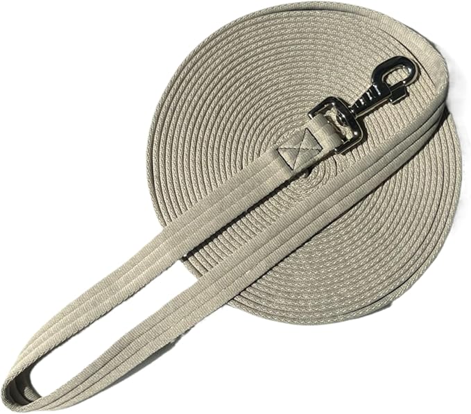 Horse Training Lunge Line with Alloy Trigger Buckle for Accurate Equestrian Training of 32.8 ft(10 Meters)