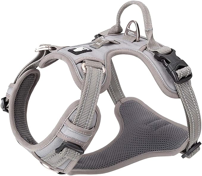 TRUE LOVE Dog Harness No Pull Nylon Reflective Pet Harness Adjustable Comfortable Control Step-in Brilliant Colors Truelove TLH56512