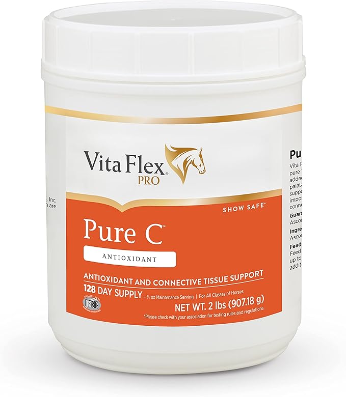 Pro Pure C Premium Quality Horse Vitamin C, 2 Pounds, 128-Day Supply