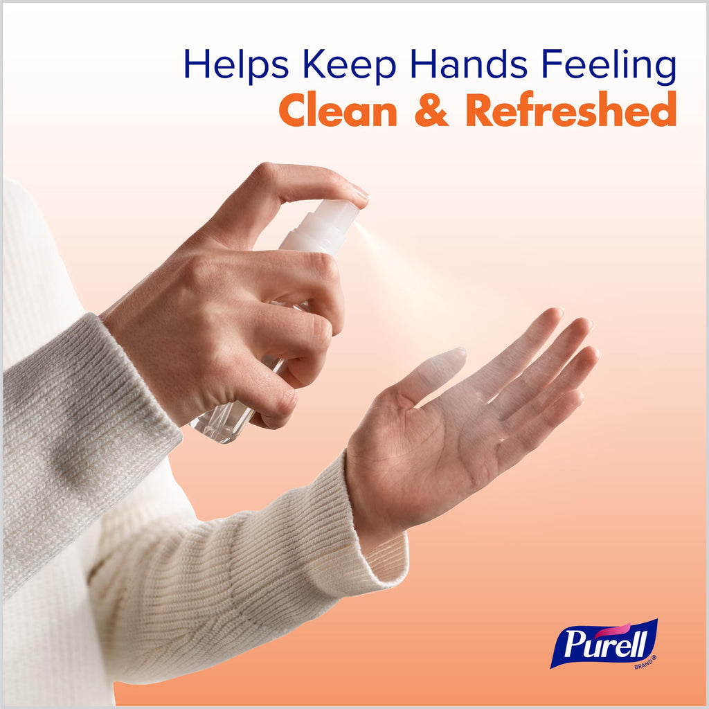 PURELL Hand Sanitizer Spray, Infused with Essential Oils, Scented Variety Pack, 2 fl oz Travel-Size Bottle (Pack of 6) - 2026-04-ECMP