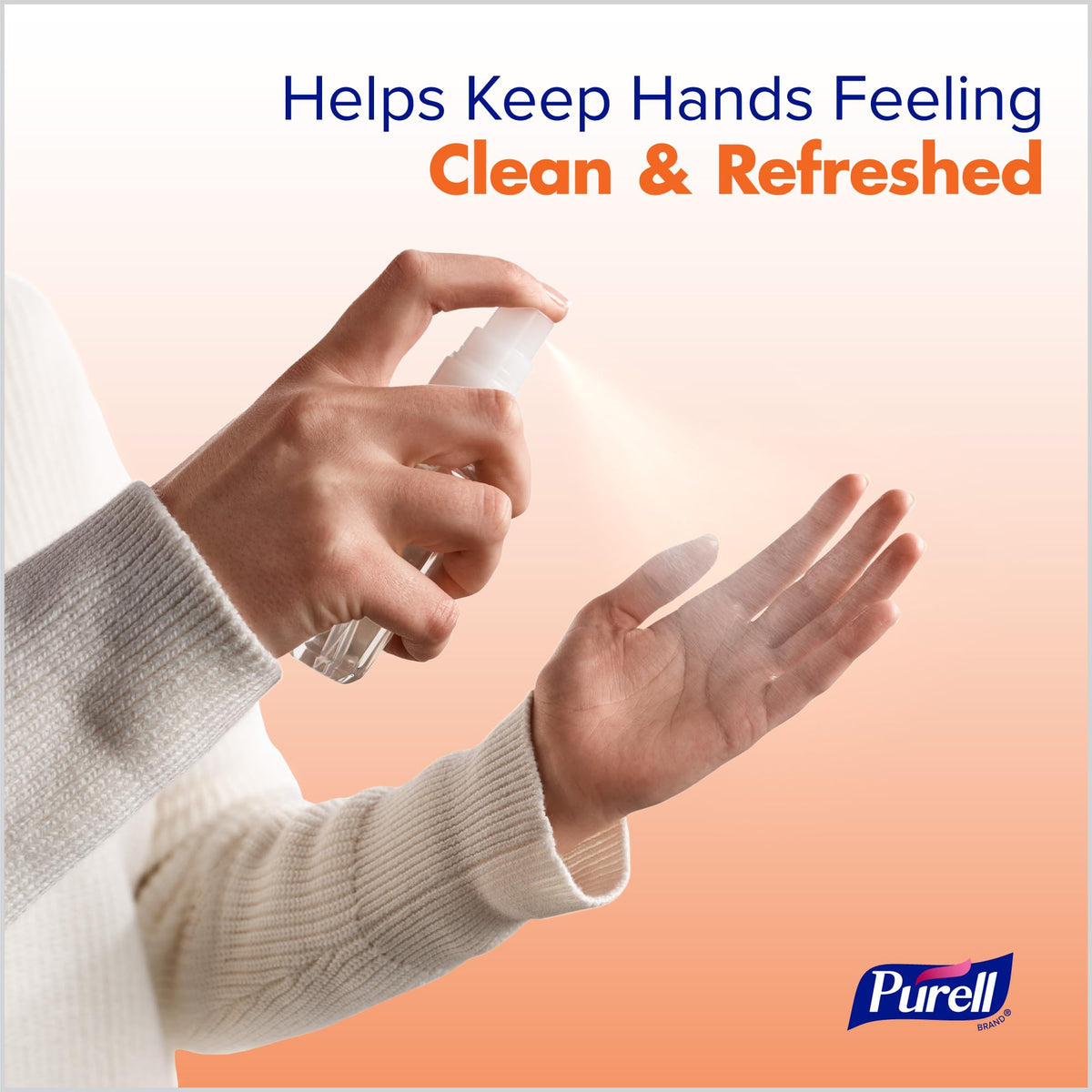 PURELL Hand Sanitizer Spray, Infused with Essential Oils, Scented Variety Pack, 2 fl oz Travel-Size Bottle (Pack of 6) - 2026-04-ECMP