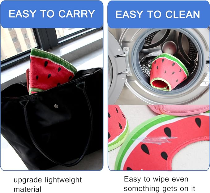Soft Dog Cone, Lightweight Elizabethan Collar for Dogs, Adjustable Soft Cones for Dogs/Cats to Stop Licking After Surgery, Cute Watermelon Cone of Shame Alternatives for Pets (Small)