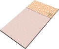 GuineaDad Premium Liner – Fleece Guinea Pig Cage Liner – Ultra-Plush Reusable Fleece Bedding with Waterproof Bottom – (Peach Pie)