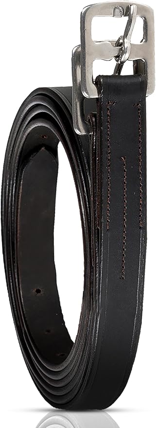 HORZE Genuine Leather English Riding Stirrup Leathers Pair | Adult Sizes