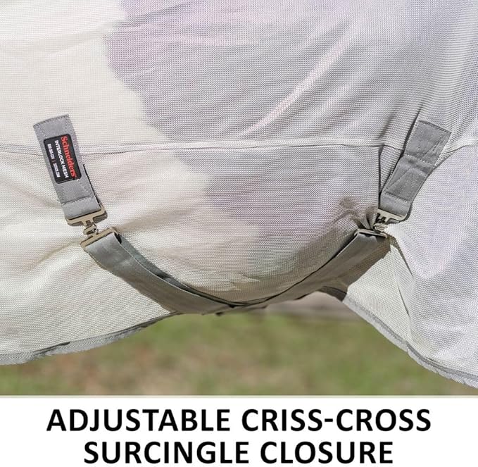 Schneiders Soft Interlock Mesh II Horse Fly Sheets | Superior UV & Insect Protection | Versatile Euro Fit Option | Reflective Safety Design