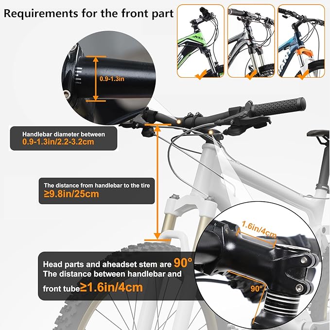 COFIT Detachable Bike Basket, Multi-Purpose Bicycle Handlebar Basket for Pet, Shopping, Commuter, Camping and Outdoor