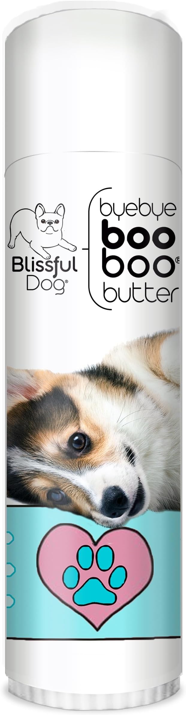 The Blissful Dog .50 oz Tube Corgi Booboo Butter