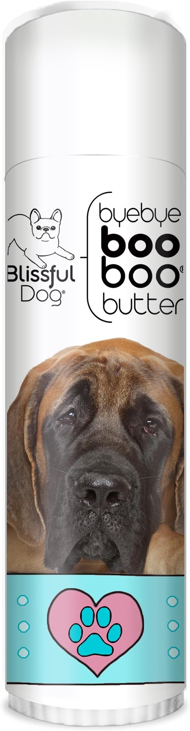 The Blissful Dog .50 oz Tube Mastiff Booboo Butter