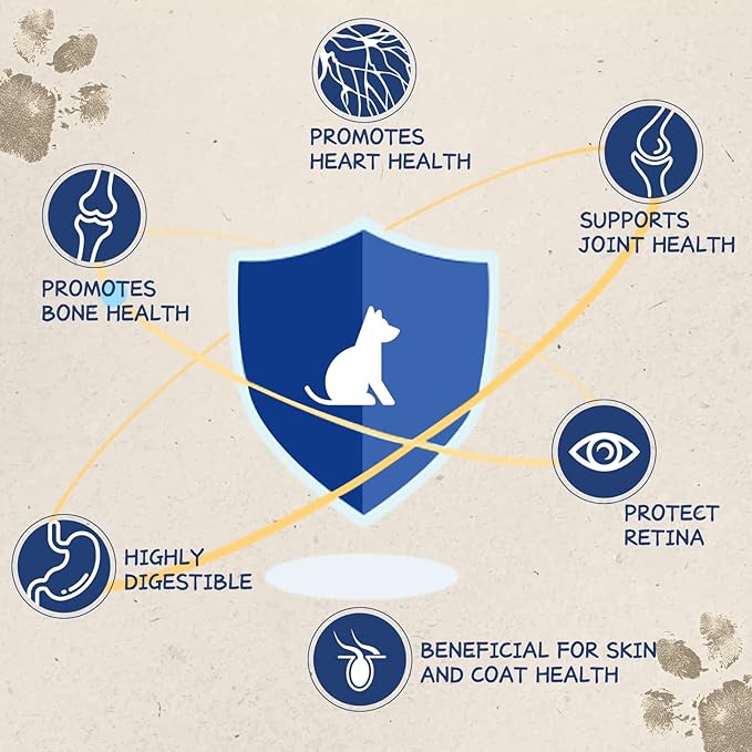 Dog Treats Chicken & Fish, High in Protein and Omega-3, for Large Small Dogs, 10.5 oz