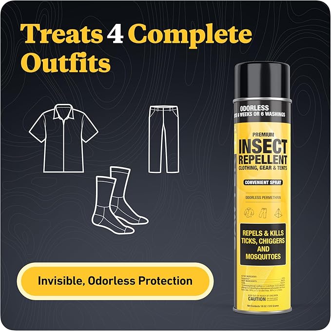 Sawyer Products Premium Permethrin Insect Repellent for Clothing, Gear & Tents