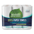 Seventh Generation 100% Recycled Paper Kitchen Towel Rolls, 2-Ply, 11 x 5.4, 140 Sheets/Roll, 6 Rolls/Pack