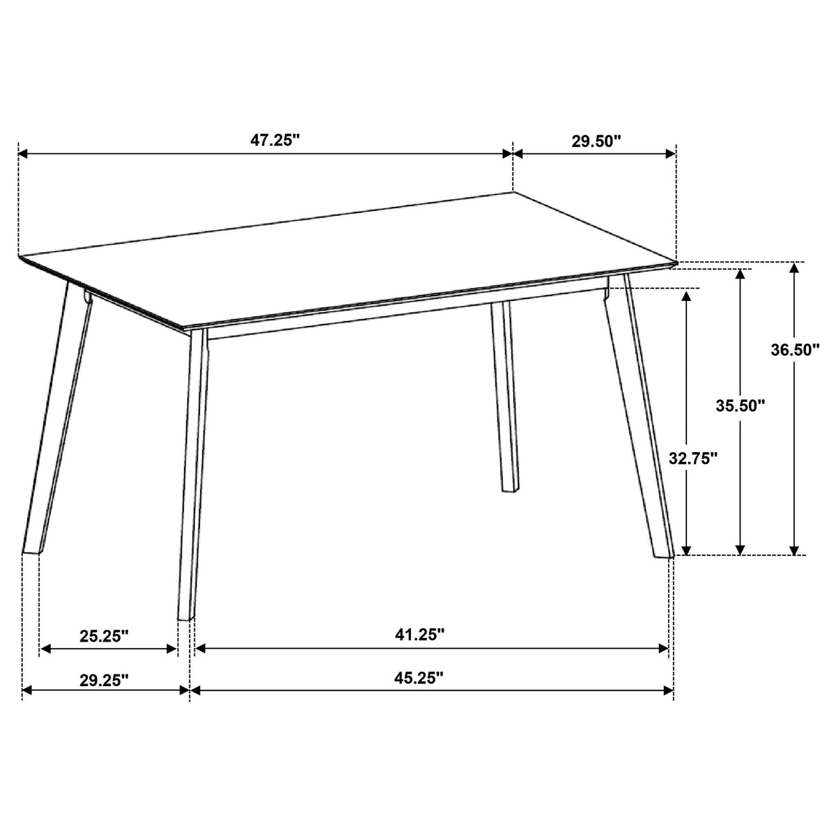 Aston - 5 Piece Counter Height Dining Set With Bent Backs And Upholstered Seats - Walnut