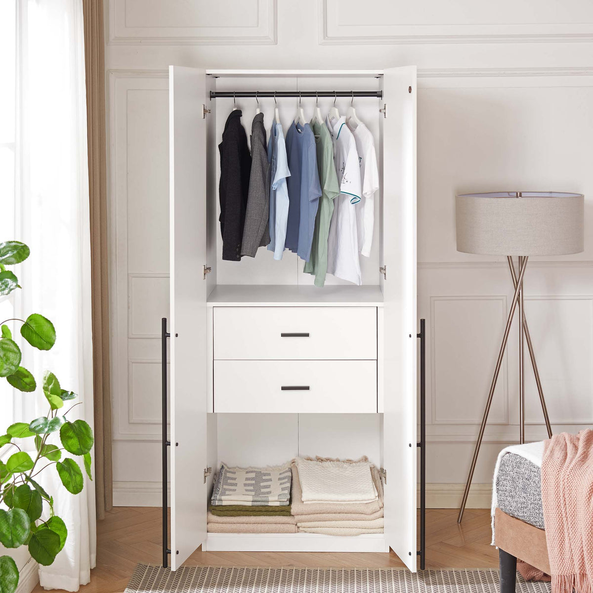 Lee - Free Standing Wardrobe Closet