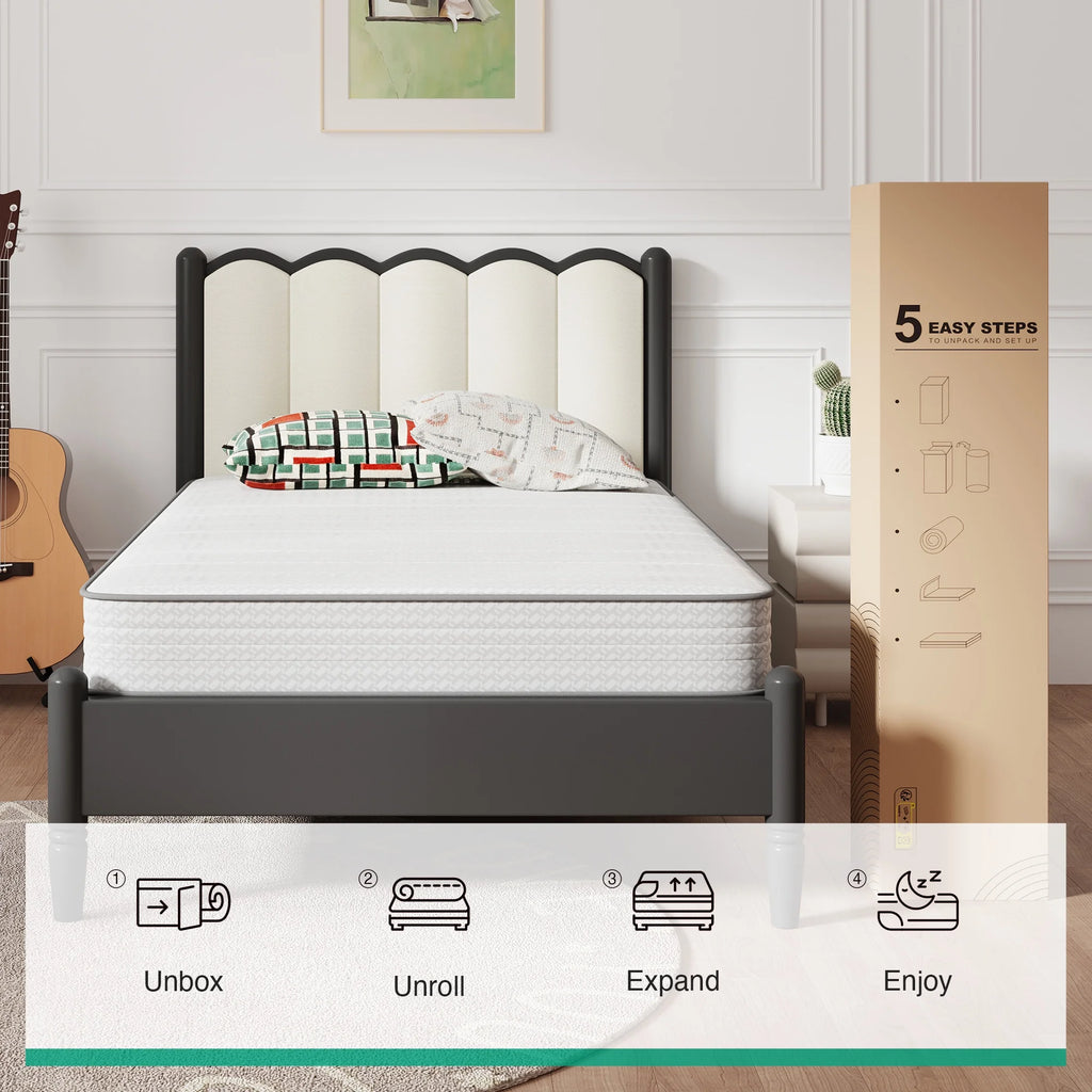 Cozynest 6" Twin-Xl Size Medium Supportive Innerspring Mattress