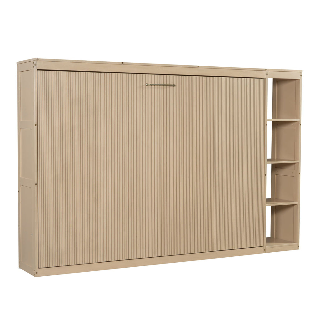 Murphy Bed With Bookshelf And Storage