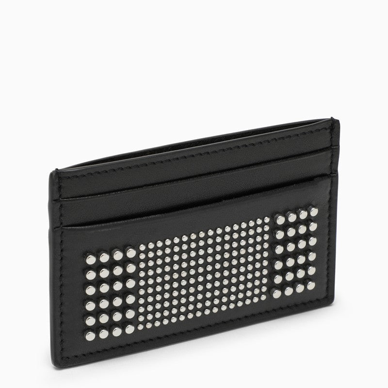 ALEXANDER MCQUEEN Mini Card Holder with Studded Detailing