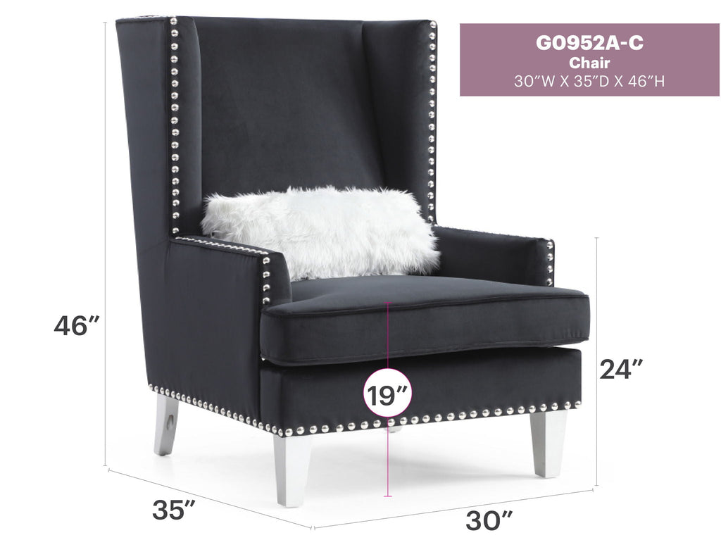 Elegant Traditional Accent Chair