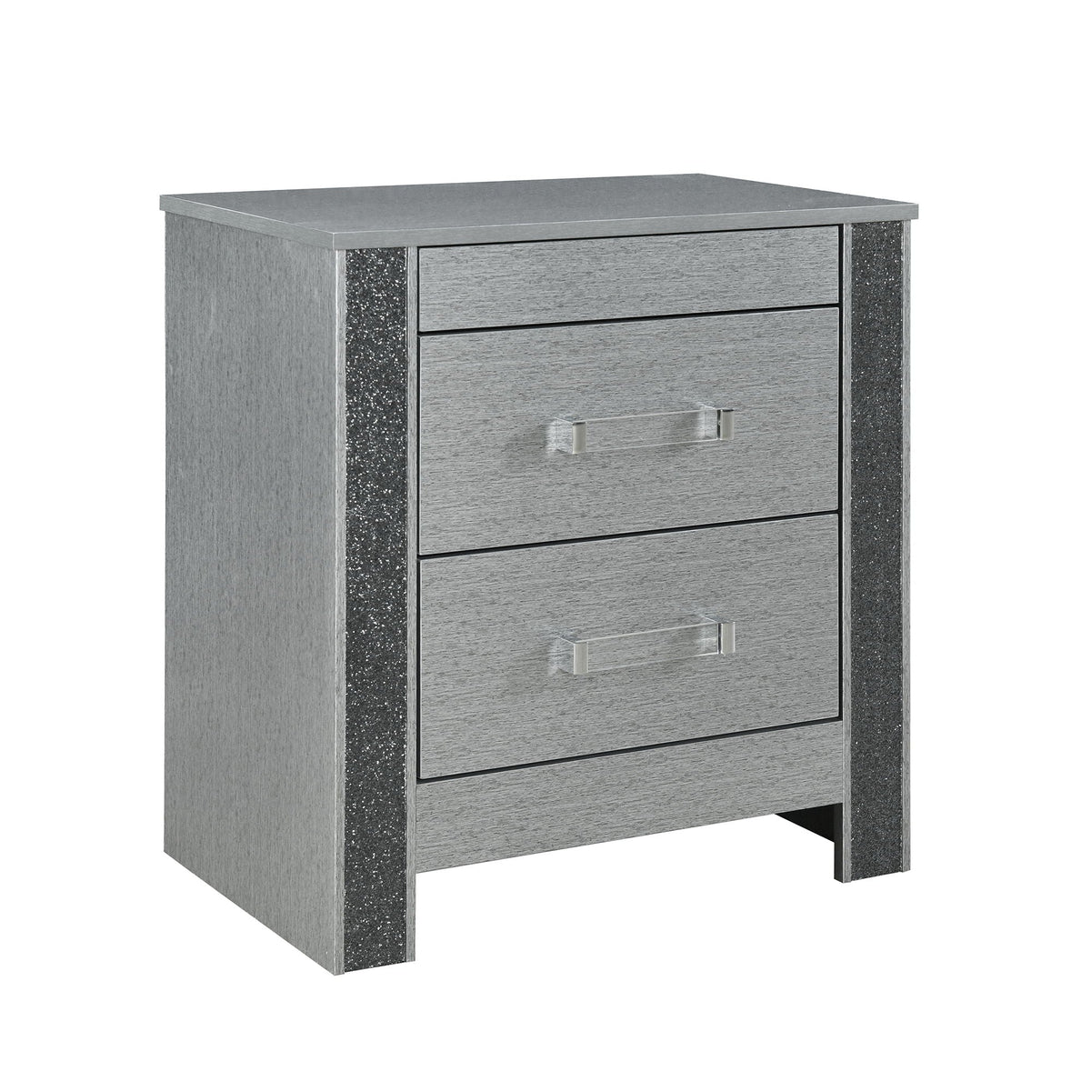 Lorenzo - 5 Piece Bedroom Set With Glittered Detailing