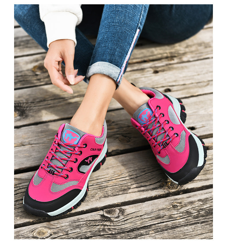 Waterproof Wear-resistant Women's Shoes Outdoor Climbing Boots