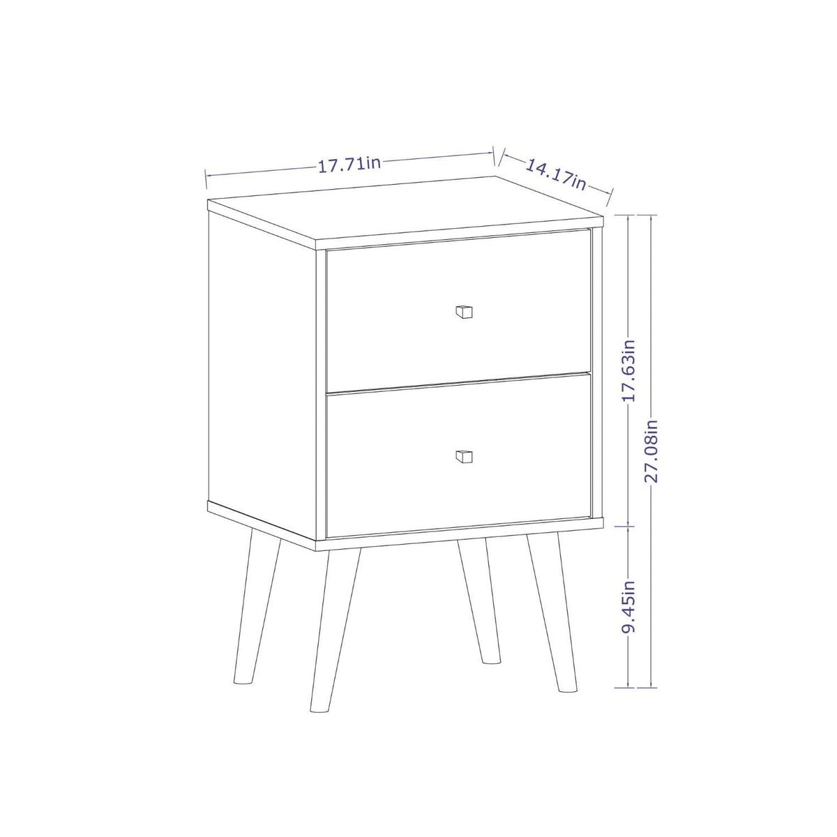 Liberty - Nightstand 2 Drawers