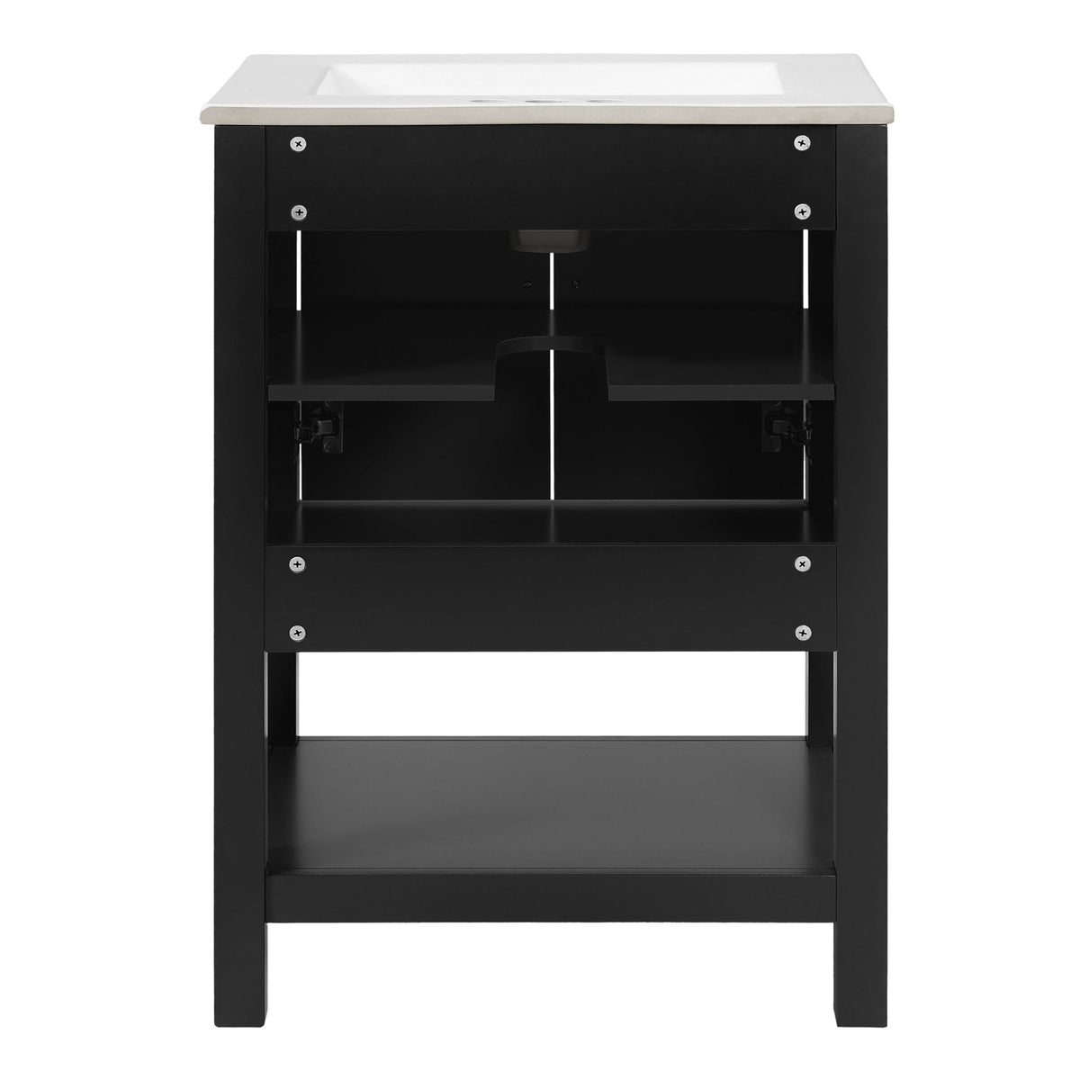 Modern Bathroom Vanity With Elegant Twill Design