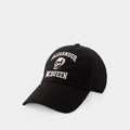 ALEXANDER MCQUEEN Cotton Varsity Skull Baseball Cap