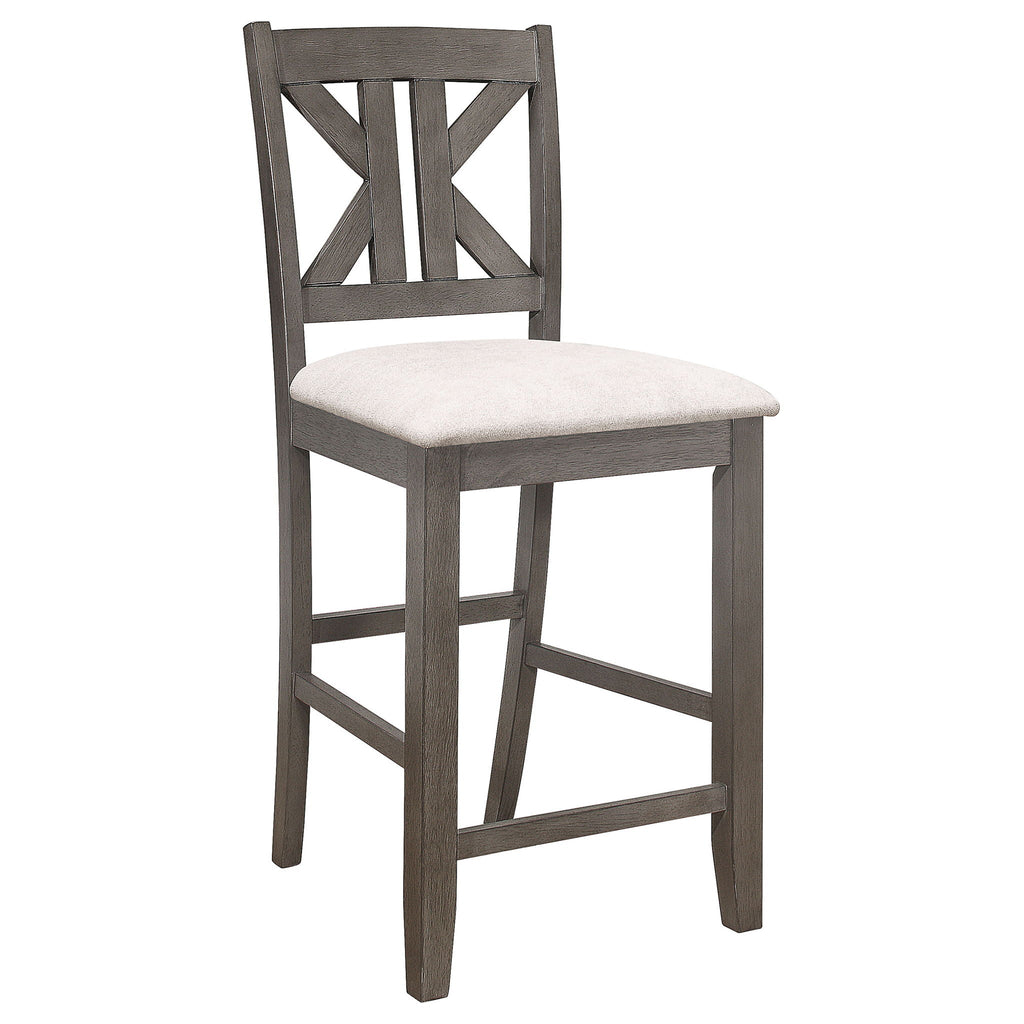 Counter Height Stool (Set of 2) - Gray