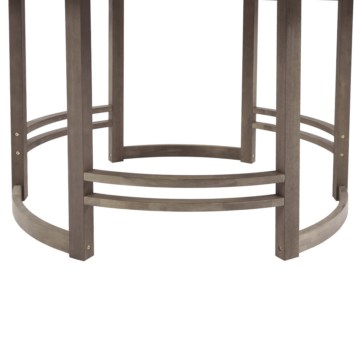 Outdoor Dining Set 5-Piece Patio Table and Chairs with Umbrella Hole