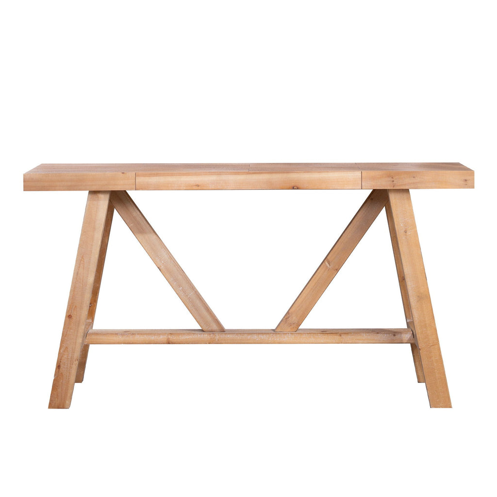 A-Frame Console Table - Natural