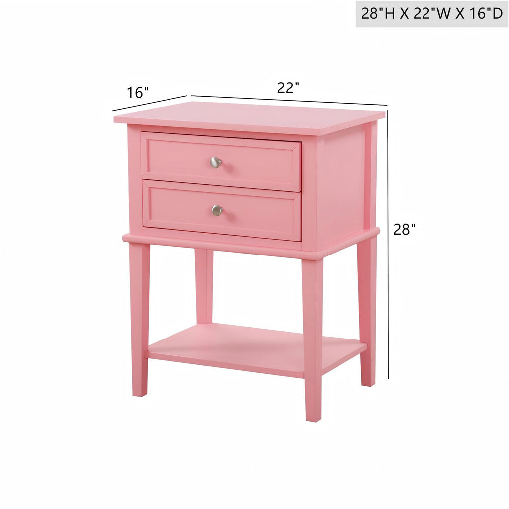 Vibrant Contemporary Nightstand