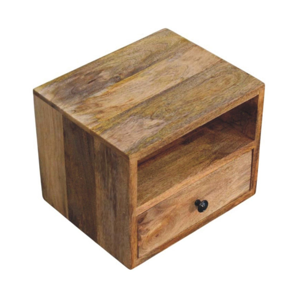 Solis - 1 Drawer Wall Mounted Nightstand