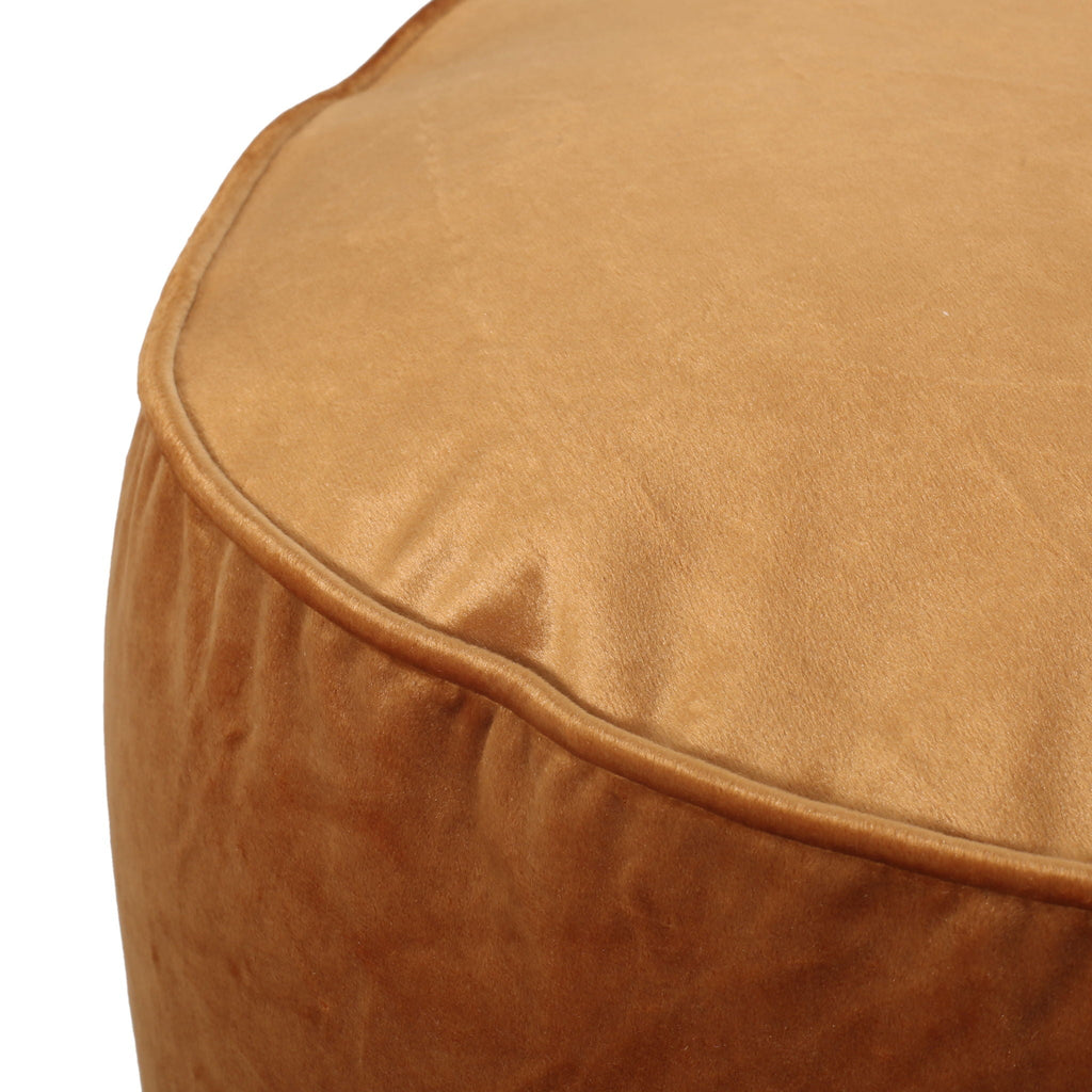 Shimon - Cylinder Pouf Ottoman And Floor Cushion