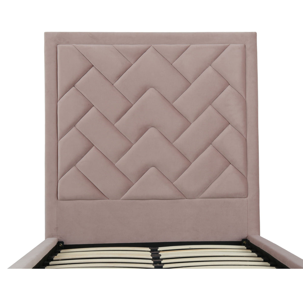 Crosby - Bed With Upholstered Headboard And Slats