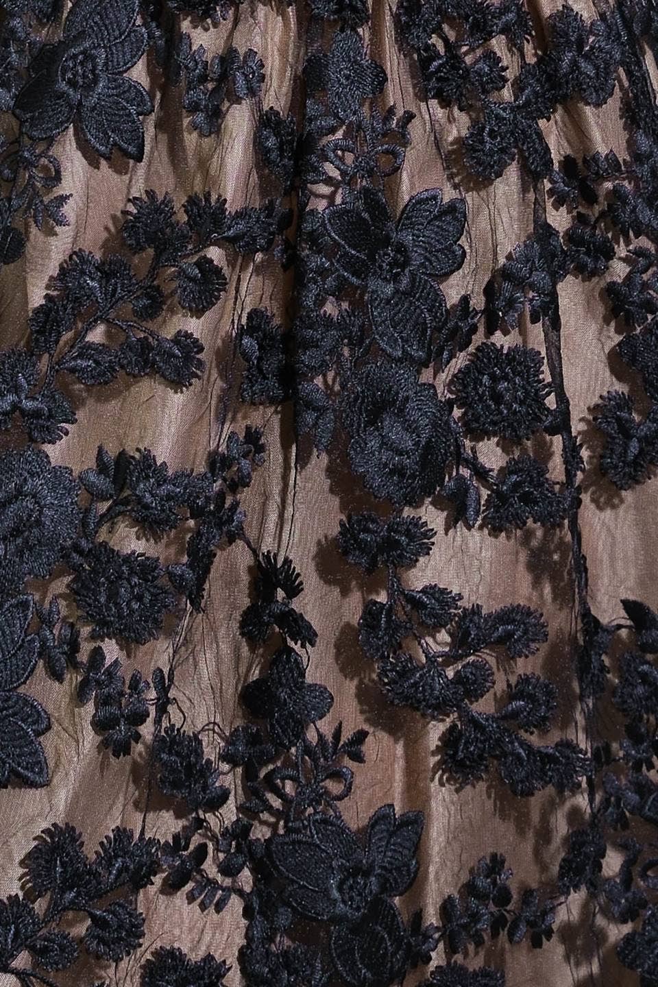 Cynthia - Lace Crochet Woven Midi Dress