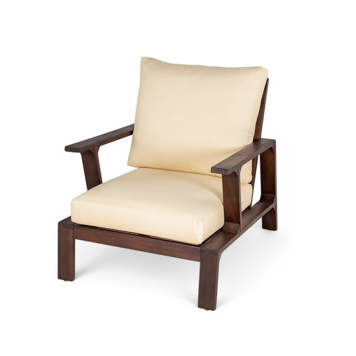 4 Pieces Outdoor Sofa Set with Cushions and Coffee Table