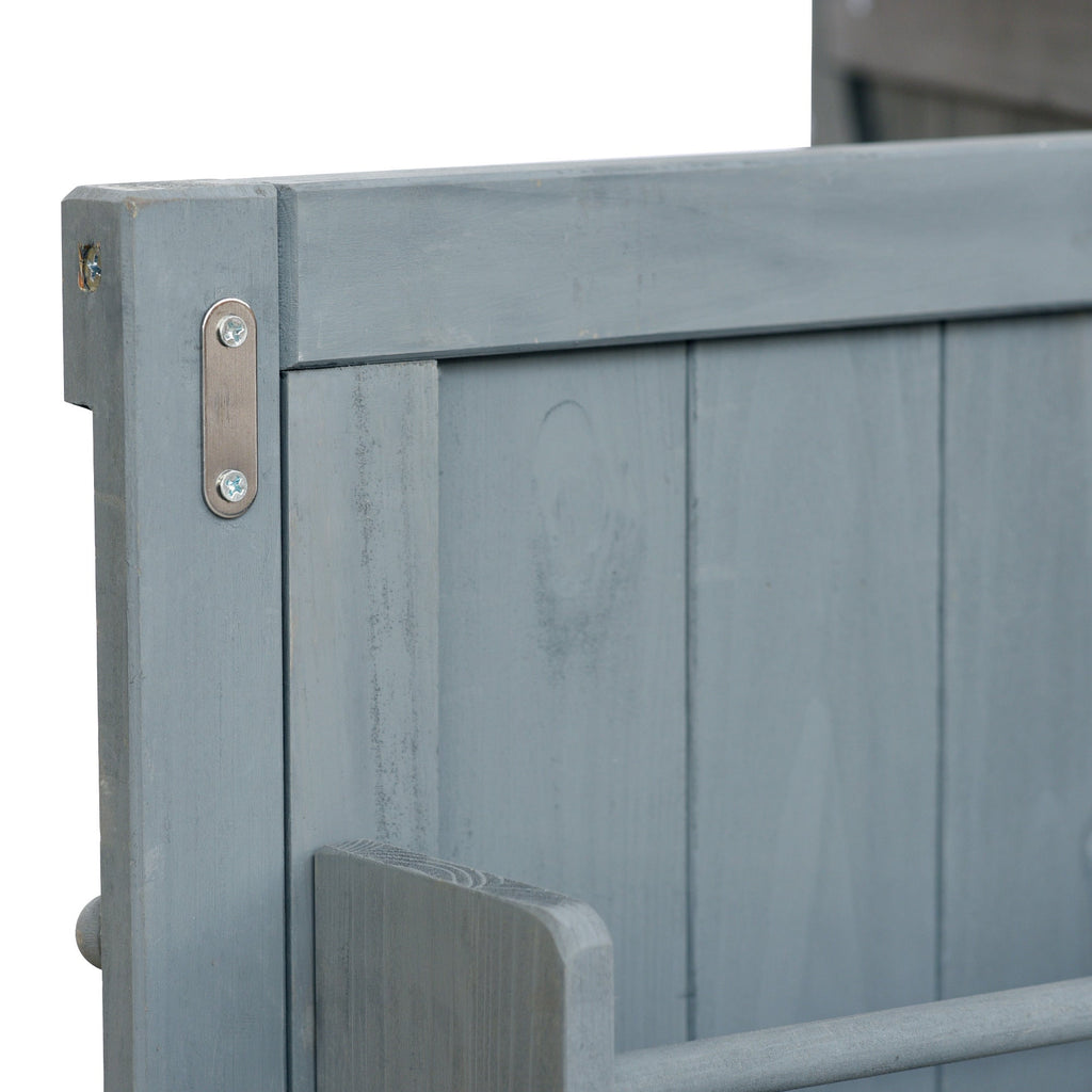 K&K Outdoor Kitchen Island, Rolling Bar Cart & Storage Cabinet