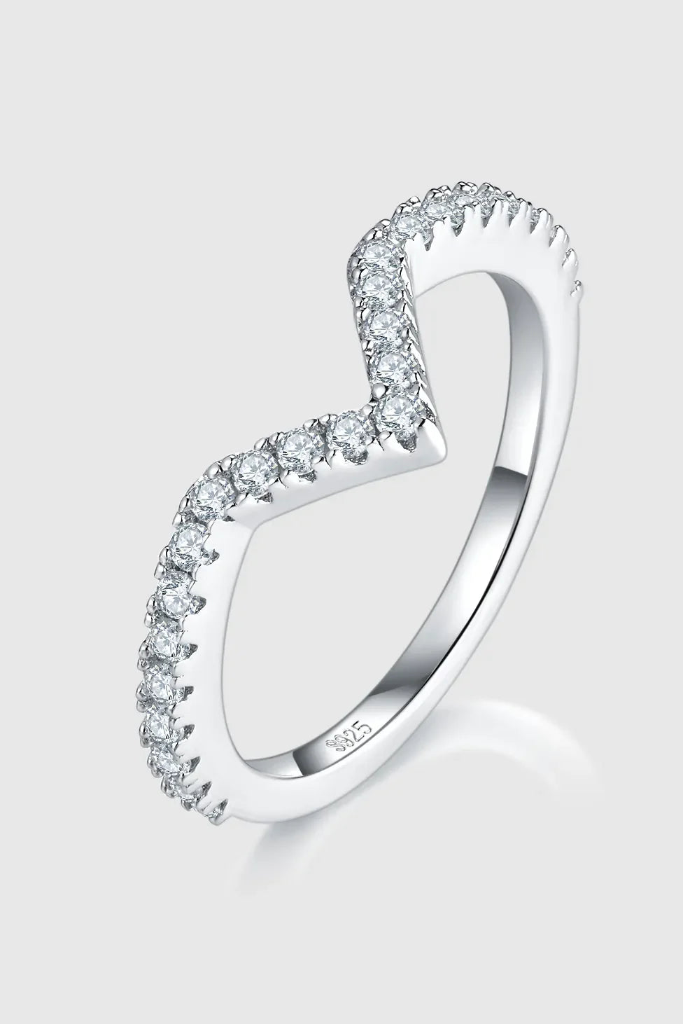 1 Carat Sparkala™ 925 Sterling Silver Double Layered Ring