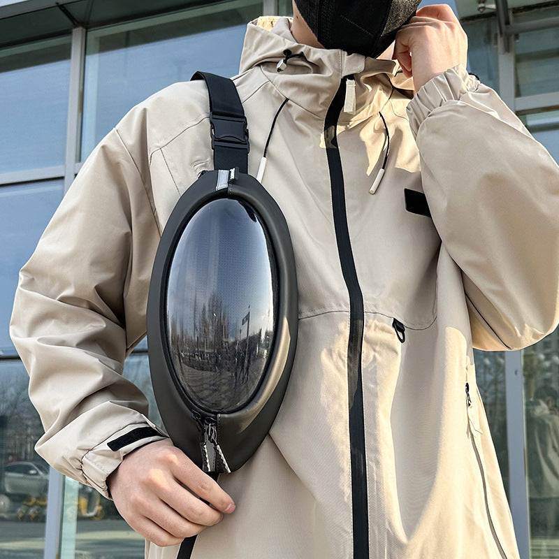 Casual Travel Fashion Personality Men's Chest Bag