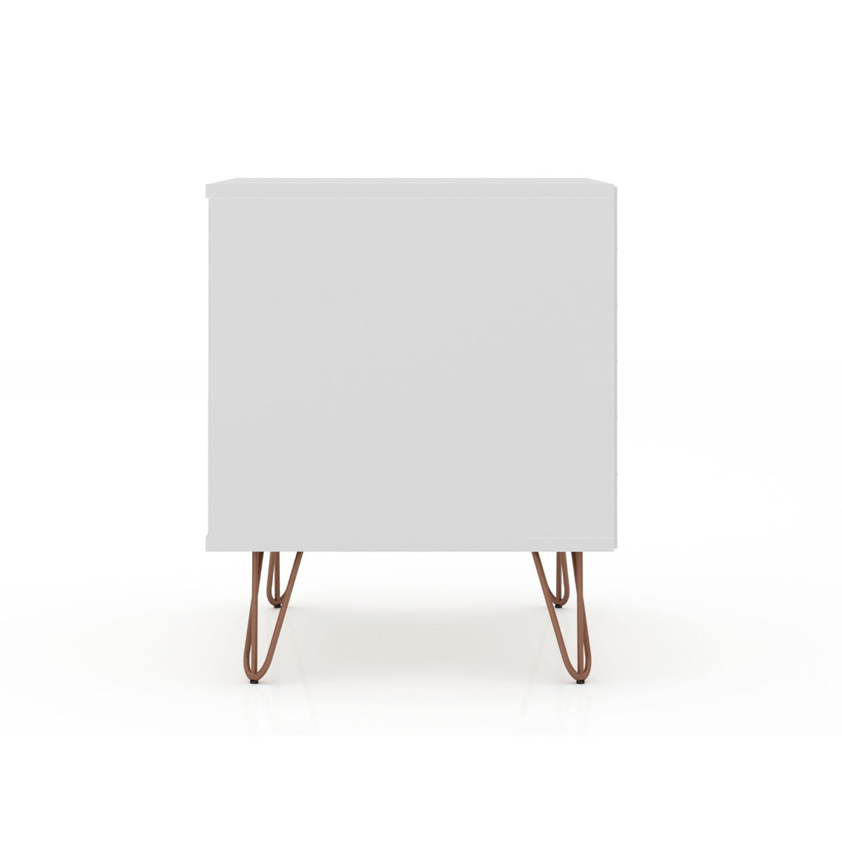 Rockefeller - Nightstand With 2 Drawers - White