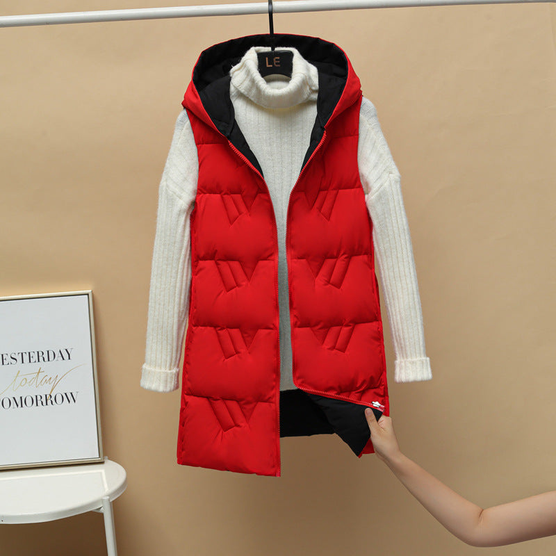 Double-sided Long Vest Jacket Fashion