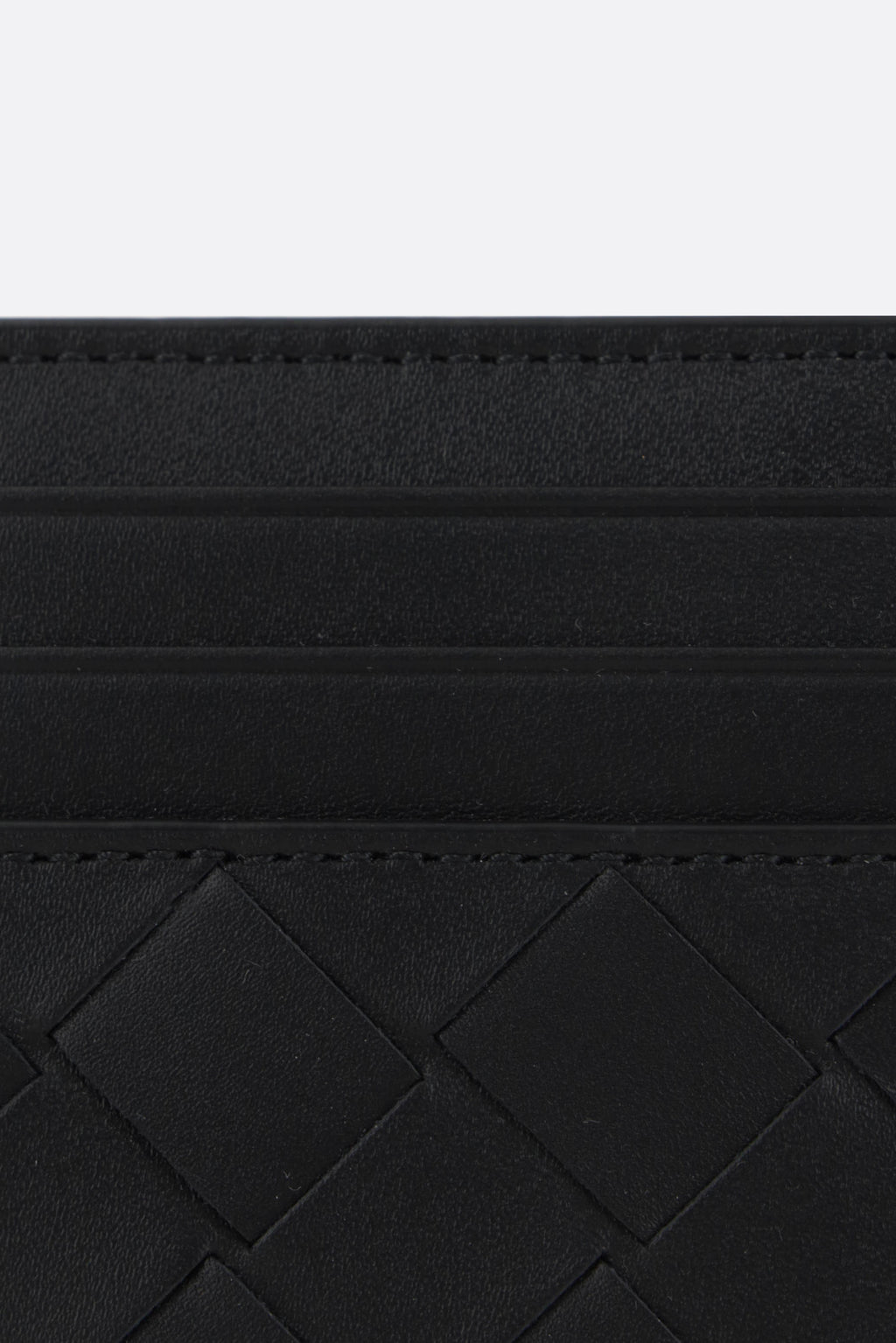 BOTTEGA VENETA Woven Mini Card Holder - FW25