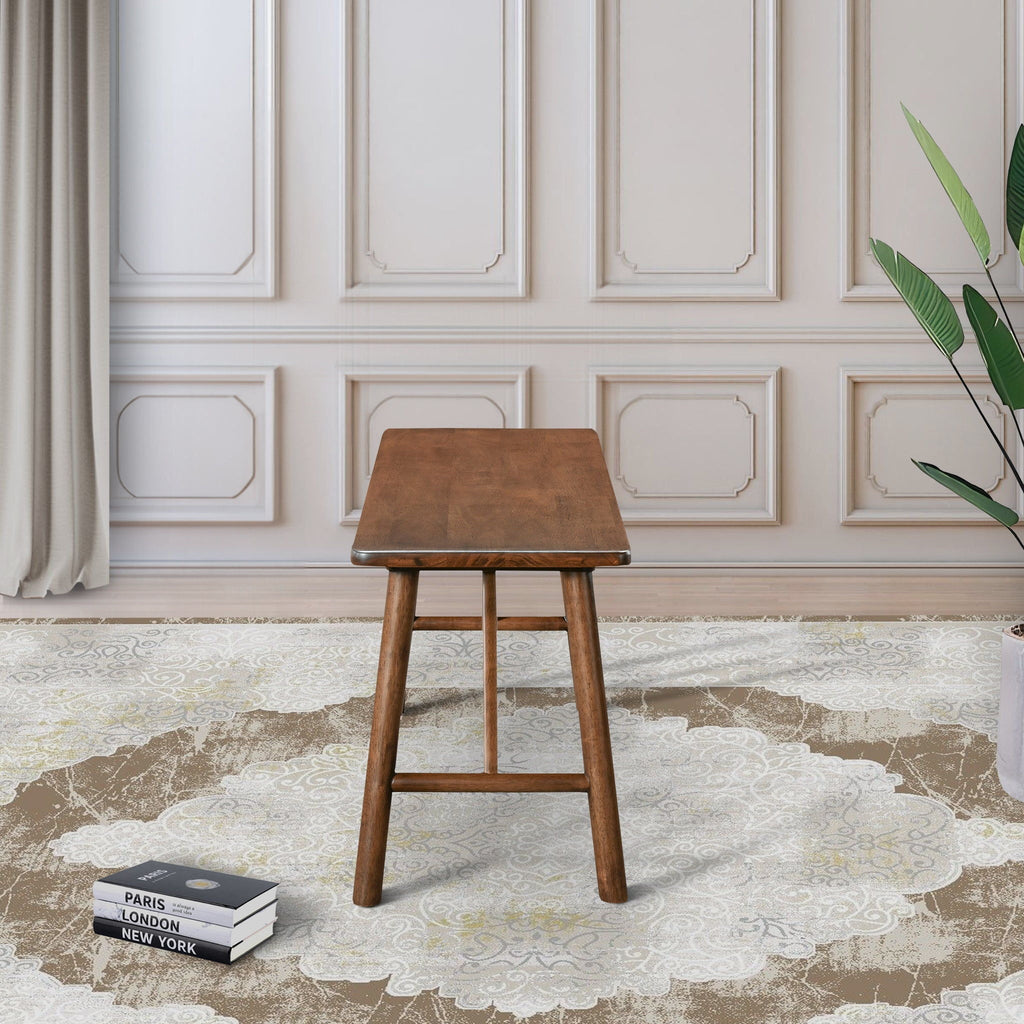 Molly - Bench - Walnut Brown