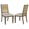 Stewart - Back Dining Side Chair (Set of 2) - Light Brown